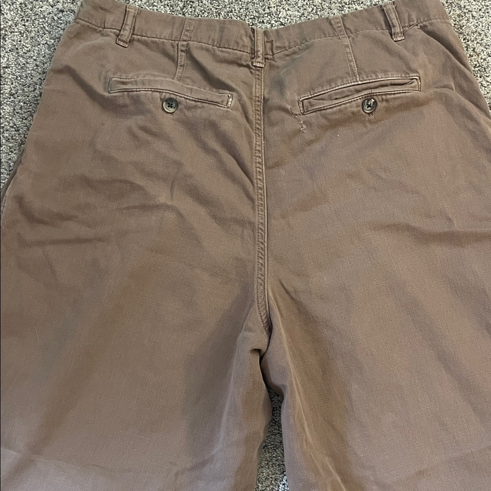 Free people brown wide leg trouser pant 12 - Picture 4 of 6